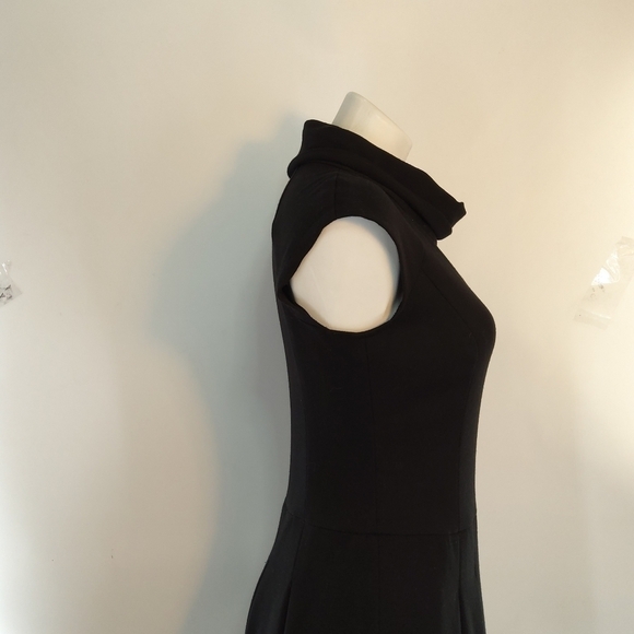 AMERICAN LIVING COWL NECK SLEEVELESS FIT AND FLARE DRESS SIZE 6 - Picture 4 of 9